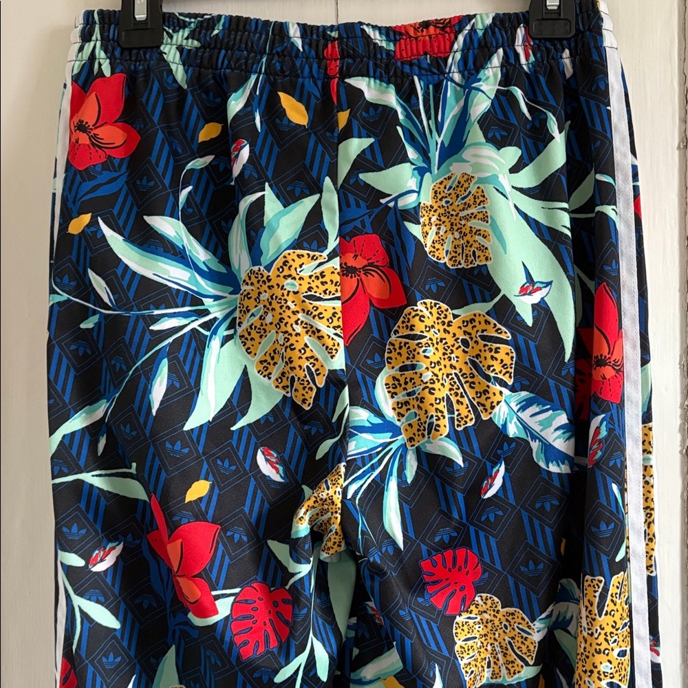 Adidas Her Studio Multicolor Patterned Track Pants - Picture 3 of 4